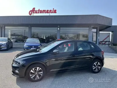 Usata VW Polo 95 CV (69 kW) 2019 Nero Utilitaria