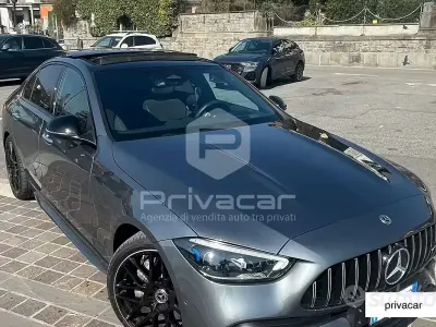 Usata Mercedes C220 AMG Line Premium Plus 200 CV (147 kW) 2024 Grigio Berlina