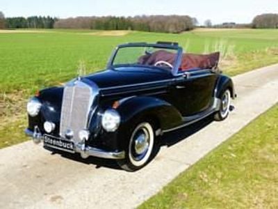 Usata Mercedes 220 80 CV (58 kW) 1951 Nero Cabrio
