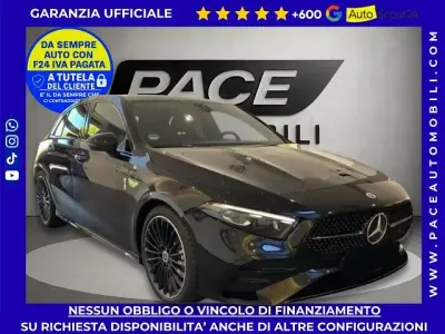 Usata Mercedes A180 AMG Line Premium Plus 136 CV (100 kW) 2025 Nero metallizzato Berlina
