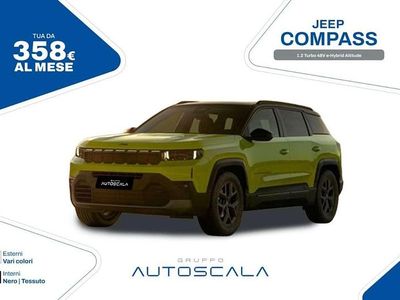Nuova Jeep Compass Altitude 136 CV (100 kW) 2026 Vari colori SUV