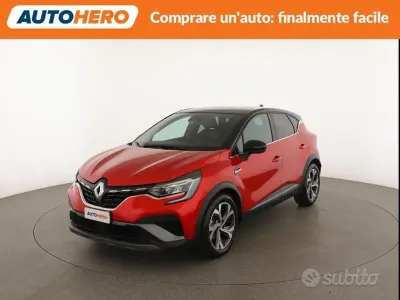 Usata Renault Captur RS Line 94 CV (69 kW) 2021 Rosso SUV