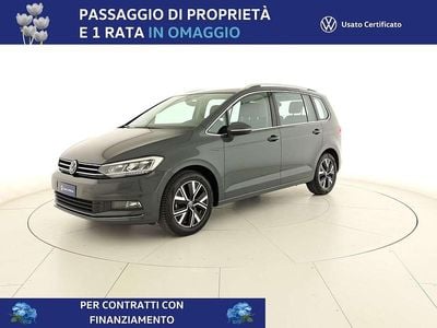 Usata VW Touran Executive 150 CV (110 kW) 2022 Dolphin grey metallizzato Monovolume