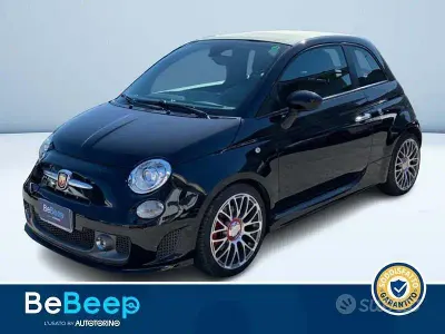 Usata Abarth 595C Turismo 160 CV (117 kW) 2015 Nero pastello Cabrio