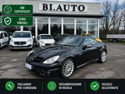 Usata Mercedes SLK55 AMG AMG 360 CV (264 kW) 2006 Nero Cabrio
