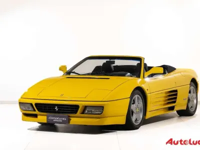 Usata Ferrari 348 320 CV (235 kW) 1993 Giallo fer. 102 Cabrio