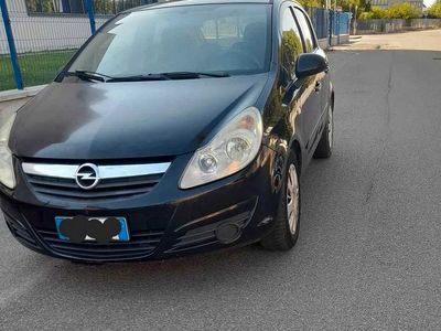 Usata Opel Corsa 2009 Nero Utilitaria