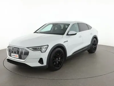 Usata Audi e-tron Sportback 300 kW (408 CV) 2021 Bianco SUV