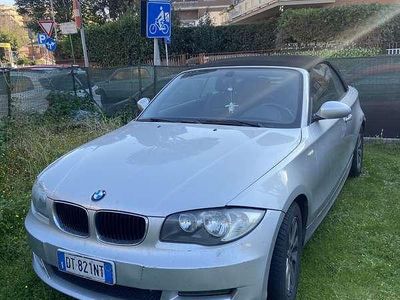 Usata BMW 118 Cabriolet Efficient Dynamics 143 CV (105 kW) 2009 Argento Cabrio