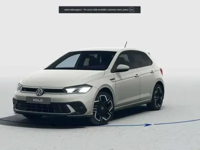 Nuova VW Polo R-line Plus 95 CV (69 kW) 2025 Nero Utilitaria