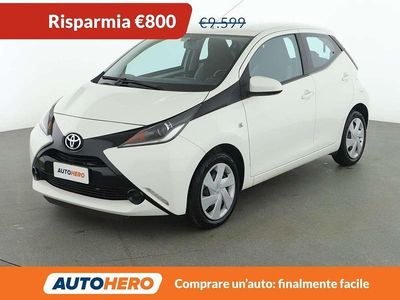 Usata Toyota Aygo X-play 70 CV (51 kW) 2016 Bianco Utilitaria