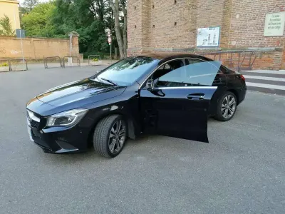 Usata Mercedes CLA220 Premium 170 CV (125 kW) 2015 Nero Berlina