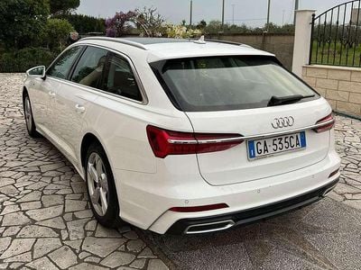 Usata Audi A6 S-Line 245 CV (180 kW) 2020 Bianco Station wagon