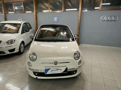 Usata Fiat 500 Lounge 69 CV (50 kW) 2011 Bianco Utilitaria