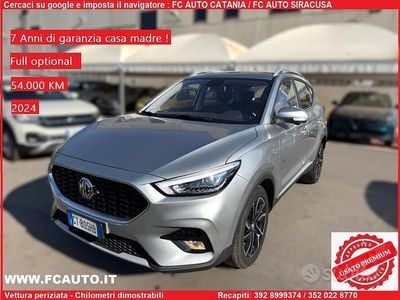 Usata MG ZS Luxury 106 CV (77 kW) 2024 Grigio SUV