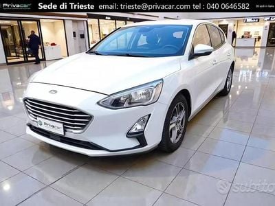 Usata Ford Focus Business Edition 101 CV (74 kW) 2020 Bianco Utilitaria