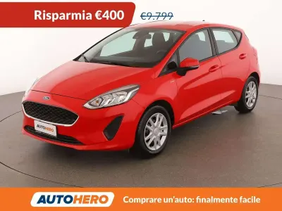 Usata Ford Fiesta 71 CV (52 kW) 2019 Rosso Utilitaria