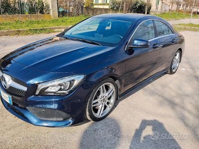 Usata Mercedes CLA180 Executive 109 CV (80 kW) 2017 Blu Berlina