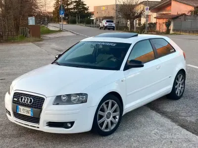 Usata Audi A3 S-Line 140 CV (102 kW) 2007 Bianco Utilitaria