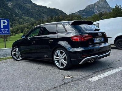 Usata Audi A3 Attraction 150 CV (110 kW) 2020 Nero Berlina