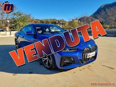 Usata BMW 420 M Sport 184 CV (135 kW) 2021 Blu Coupé