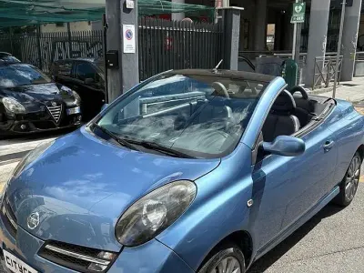 Usata Nissan Micra Tekna 110 CV (80 kW) 2007 Blu Cabrio
