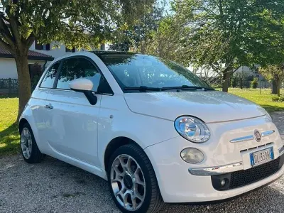 Usata Fiat 500 75 CV (55 kW) 2007 Bianco Berlina