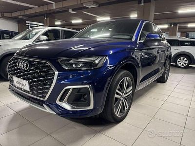 Usata Audi Q5 S-line plus 204 CV (150 kW) 2022 Blu/azzurro SUV