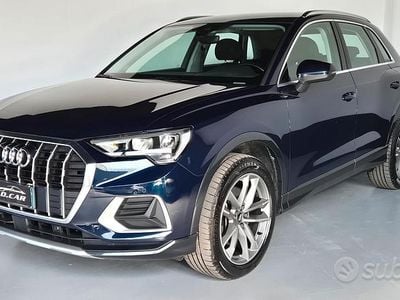 Usata Audi Q3 Advanced 190 CV (139 kW) 2020 Blu SUV
