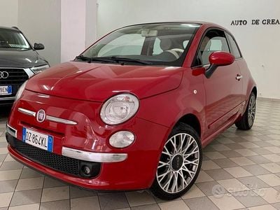 Usata Fiat 500C Lounge 69 CV (50 kW) 2010 Rosso Cabrio