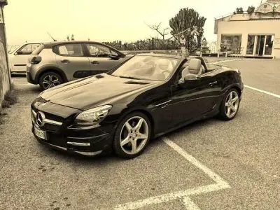 Gebraucht Mercedes SLK200 AMG Edition 1 184 PS (135 kW) 2011 Schwarz Cabrio