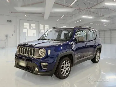 Usata Jeep Renegade Limited 130 CV (95 kW) 2021 Blu SUV