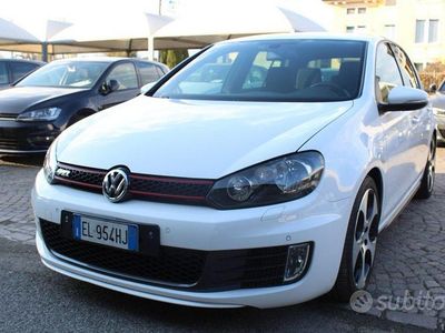 Usata VW Golf VII GTI 209 CV (153 kW) 2012 Bianco Berlina