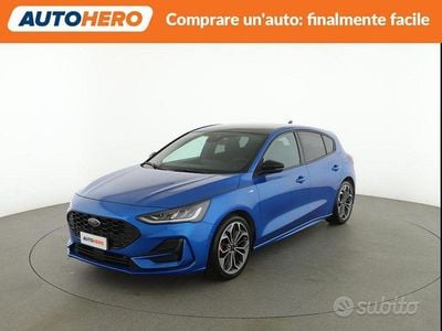 Usata Ford Focus ST-Line X 125 CV (91 kW) 2023 Blu/azzurro Berlina
