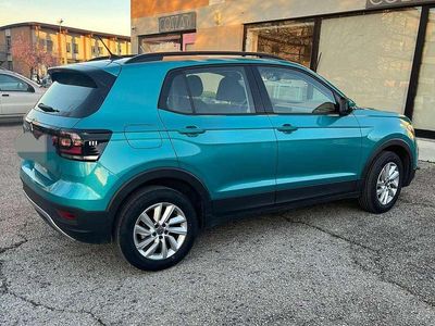 Usata VW T-Cross Style 110 CV (80 kW) 2022 Blu/azzurro SUV