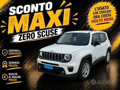 Usata Jeep Renegade Limited 130 CV (95 kW) 2023 Bianco SUV