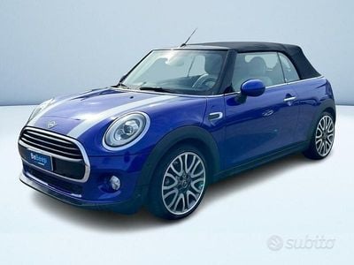 Usata Mini Cooper D Cabriolet Hype 116 CV (85 kW) 2018 Blu Cabrio