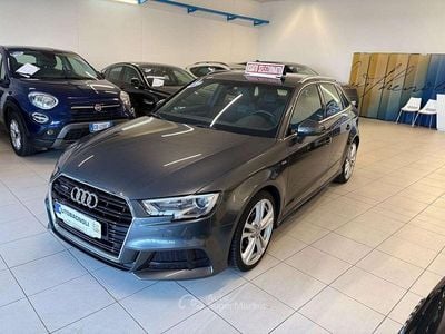 Usata Audi A3 S-Line 150 CV (110 kW) 2017 Grigio Berlina