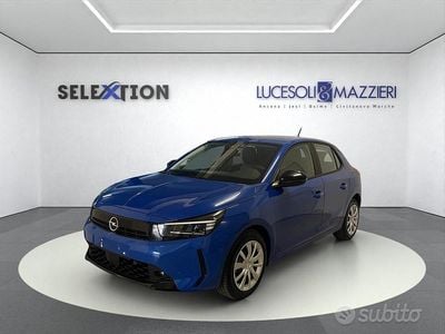 Nieuw Opel Corsa Edition 100 PK (73 kW) 2025 Blauw Sedan