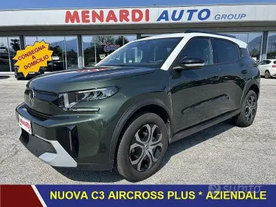 Usado Citroën C3 Aircross PureTech 101 HP (74 kW) 2025 Verde SUV
