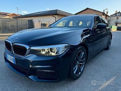 Usata BMW 520 M Sport 190 CV (139 kW) 2018 Blu Station wagon