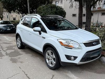 Usata Ford Kuga Titanium 136 CV (100 kW) 2009 Bianco SUV