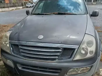 Usata SsangYong Rexton 118 CV (86 kW) 2003 Grigio SUV