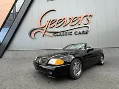 Usata Mercedes SL500 326 CV (239 kW) 1991 Nero Cabrio