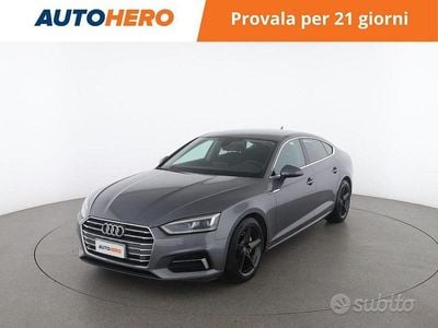 Usata Audi A5 Sport 190 CV (139 kW) 2017 Grigio metallizzato Coupé