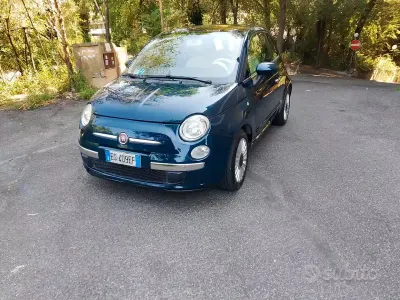 Usata Fiat 500 Lounge 69 CV (50 kW) 2013 Bluazzurro Berlina