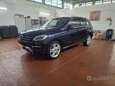Usata Mercedes ML250 Premium 204 CV (150 kW) 2013 Blu SUV