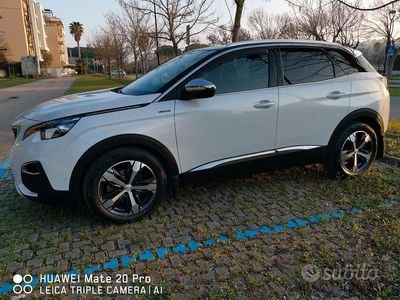 Usata Peugeot 3008 GT-line 120 CV (88 kW) 2017 Bianco SUV