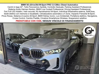 Usata BMW X6 M Sport 298 CV (219 kW) 2024 Frozen grey SUV