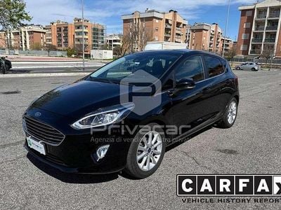 Usata Ford Fiesta Titanium 100 CV (73 kW) 2018 Nero Utilitaria